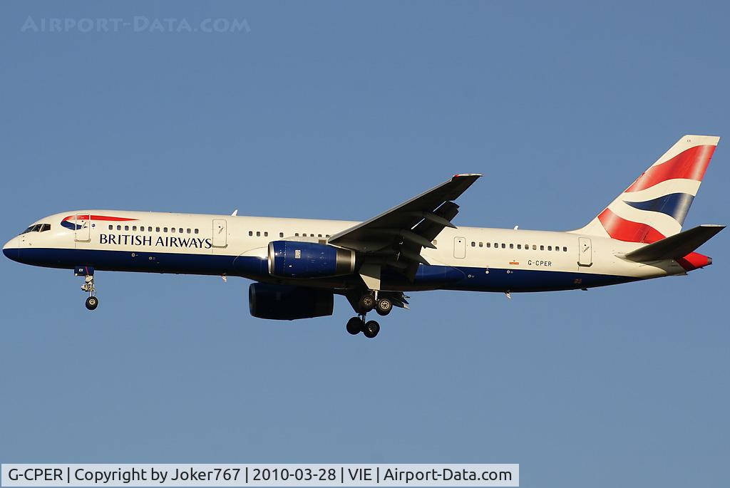 G-CPER, 1997 Boeing 757-236 C/N 29113, British Airways Boeing 757-236