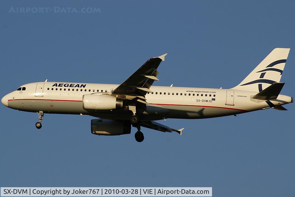 SX-DVM, 2008 Airbus A320-232 C/N 3439, Aegean Airlines Airbus A320-232