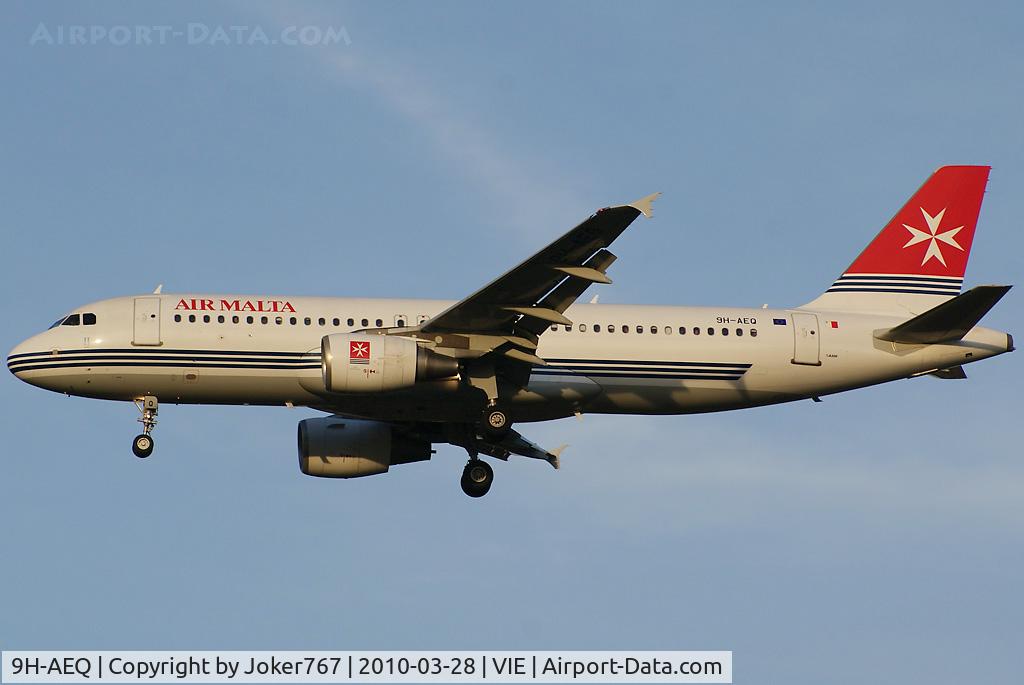 9H-AEQ, 2007 Airbus A320-214 C/N 3068, Air Malta Airbus A320-214