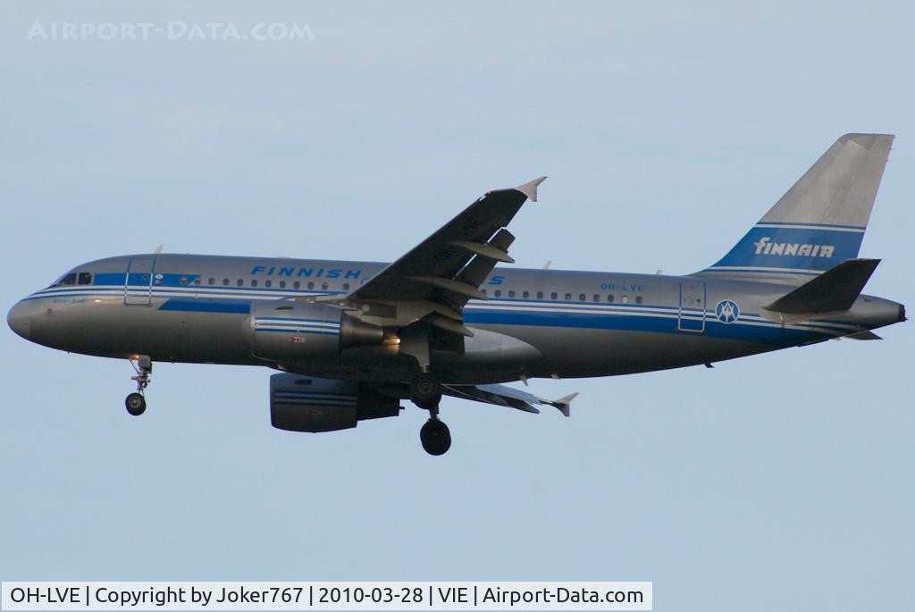 OH-LVE, 2002 Airbus A319-112 C/N 1791, Finnair Airbus A319-112