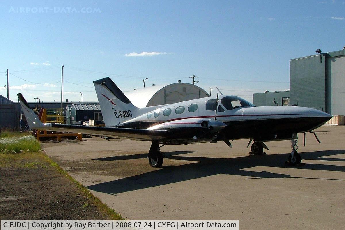 C-FJDC, 1978 Cessna 414A Chancellor C/N 414A0058, Cessna 414A Chancellor II [414A-0058] Edmonton International~C 24/07/2008. Seen here.