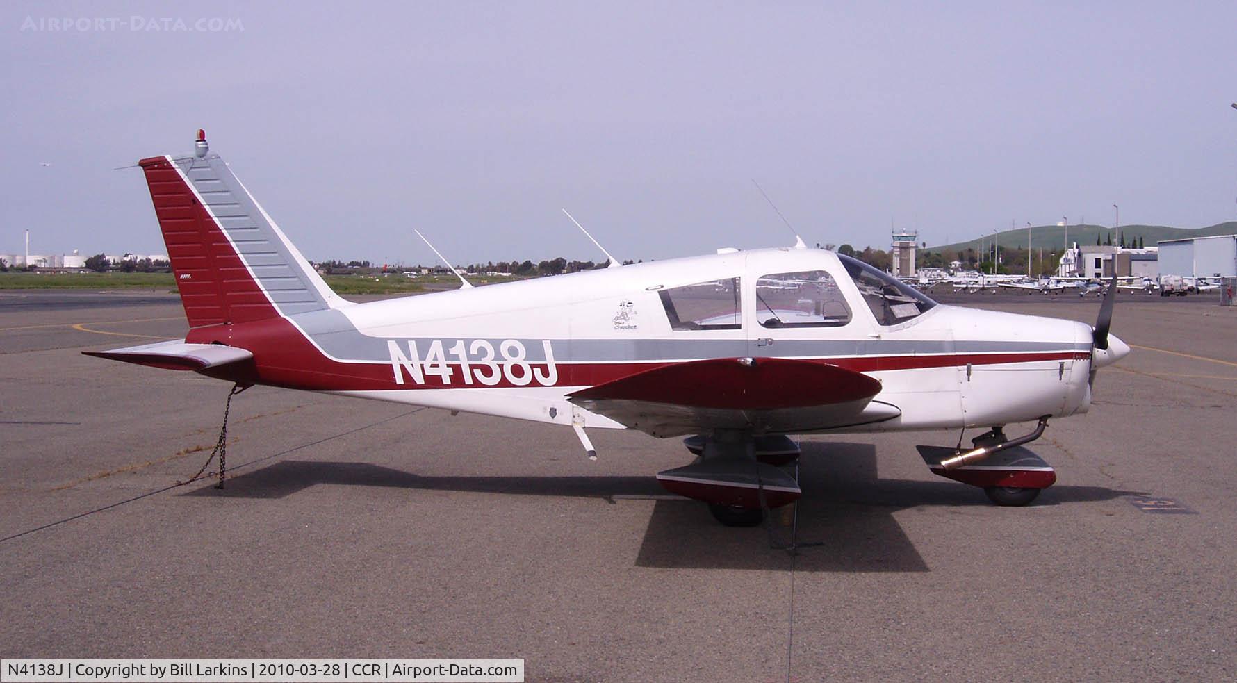 N4138J, 1966 Piper PA-28-140 C/N 28-22461, Local visitor