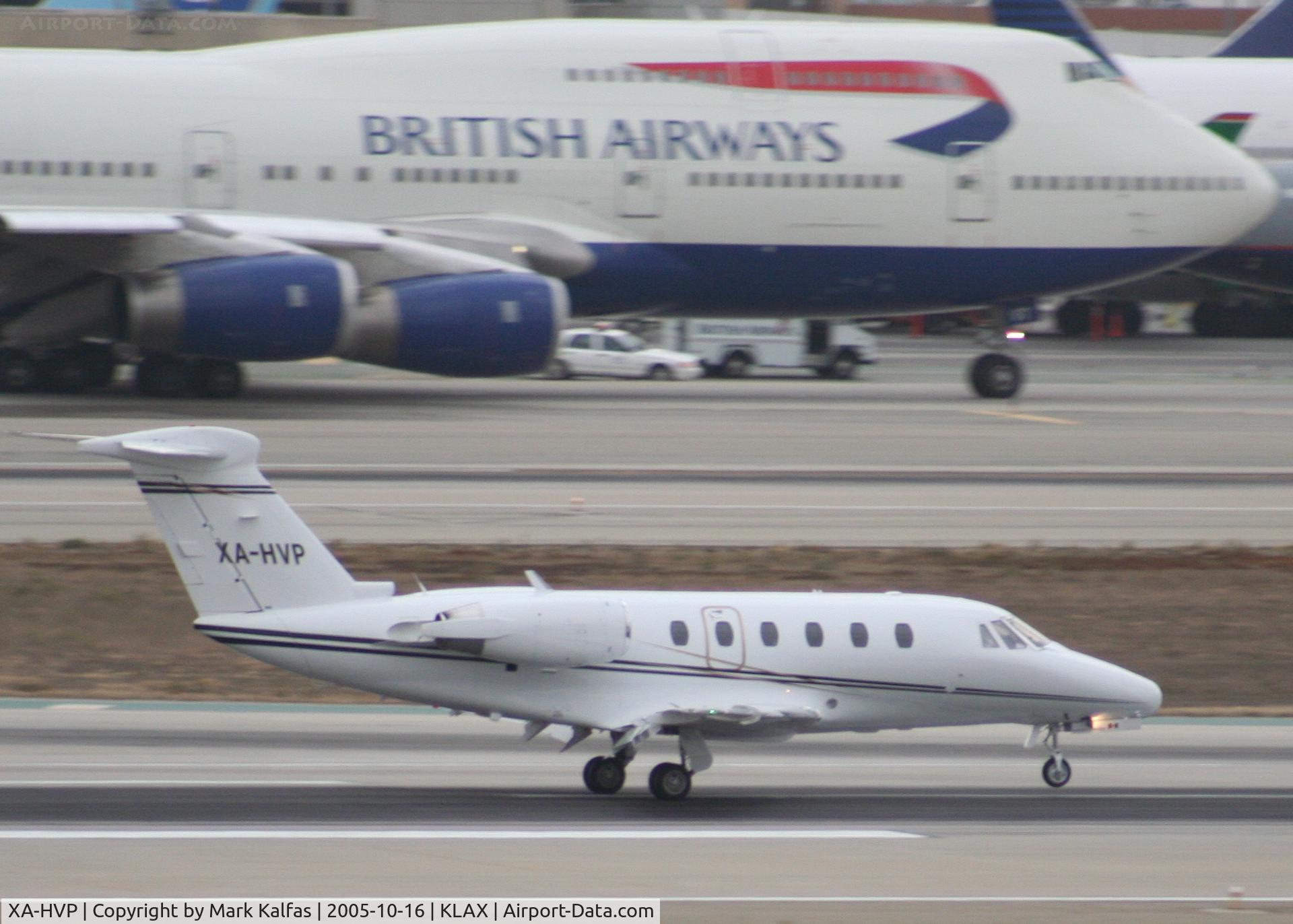 XA-HVP, 1984 Cessna 650 Citation III C/N 650-0032, Cessna 650 Citation III XA-HVP, 7R approach KLAX.