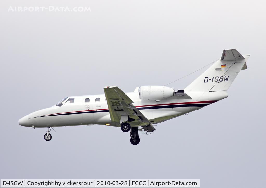 D-ISGW, 1994 Cessna 525 CitationJet C/N 5250070, Air Hamburg Private Jet Citationjet 1 (c/n 525-0070).
