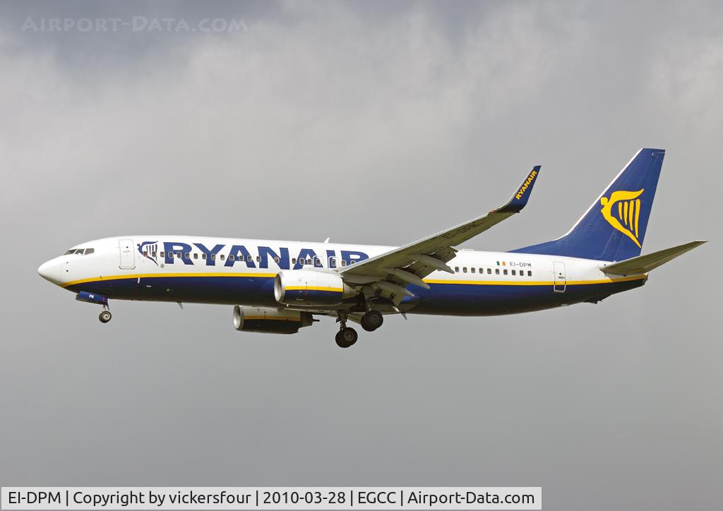 EI-DPM, 2007 Boeing 737-8AS C/N 33640, Ryanair