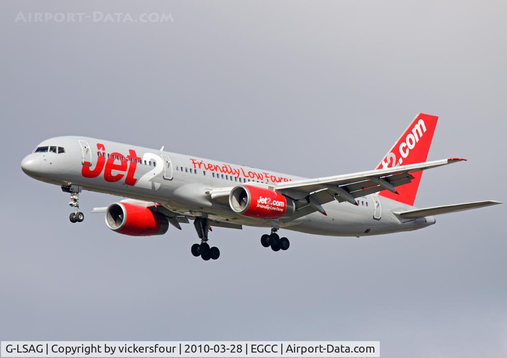 G-LSAG, 1987 Boeing 757-21B C/N 24014, Jet2