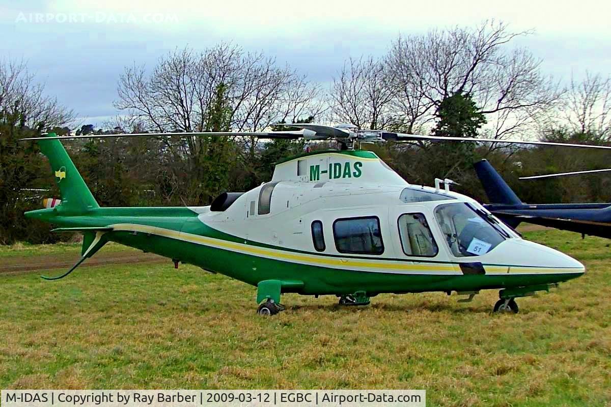 M-IDAS, Agusta A-109E Power C/N 11112, Agusta A.109E Power [11112] Cheltenham~G 12/03/2009. Seen at Cheltenham Racecourse during Gold Cup Week.