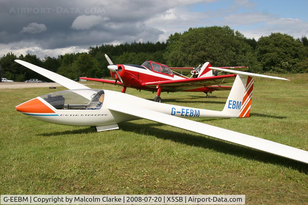 G-EEBM, Grob G-102 Astir CS77 C/N 1843, Grob G-102 Astir CS 77 at The Yorkshire Gliding Club, Sutton Bank, North Yorkshire in 2008..