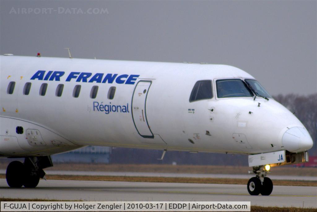 F-GUJA, 2001 Embraer EMB-145MP (ERJ-145MP) C/N 145407, Close shot of an AF-Arrow
