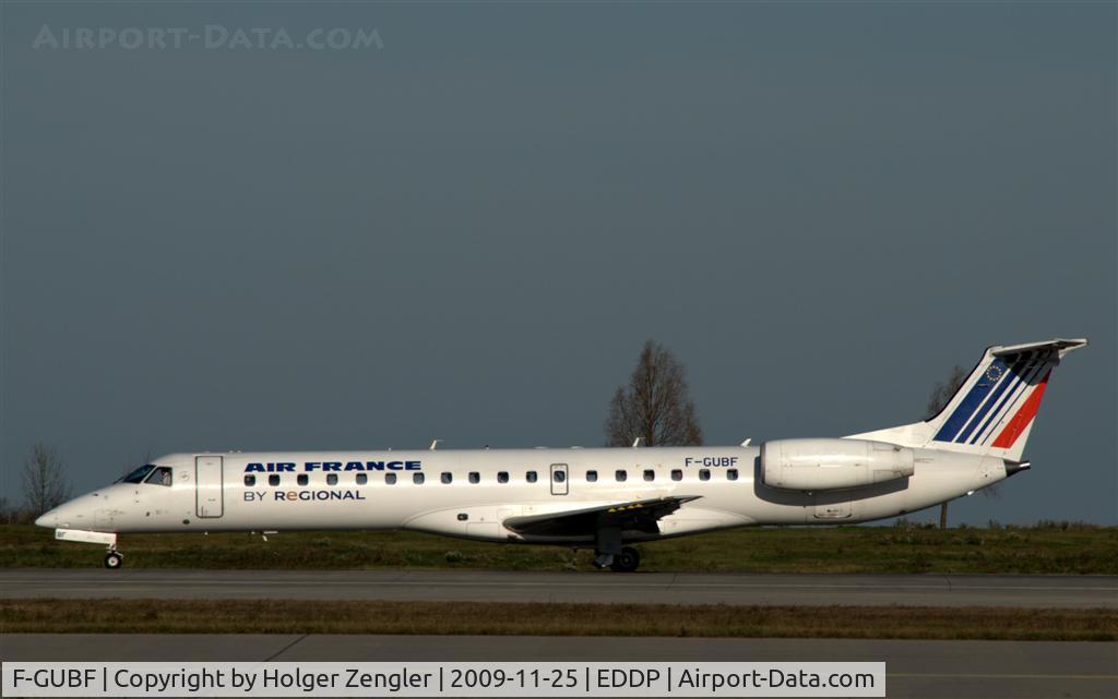 F-GUBF, 2002 Embraer EMB-145MP (ERJ-145MP) C/N 145669, Take off in sunshine