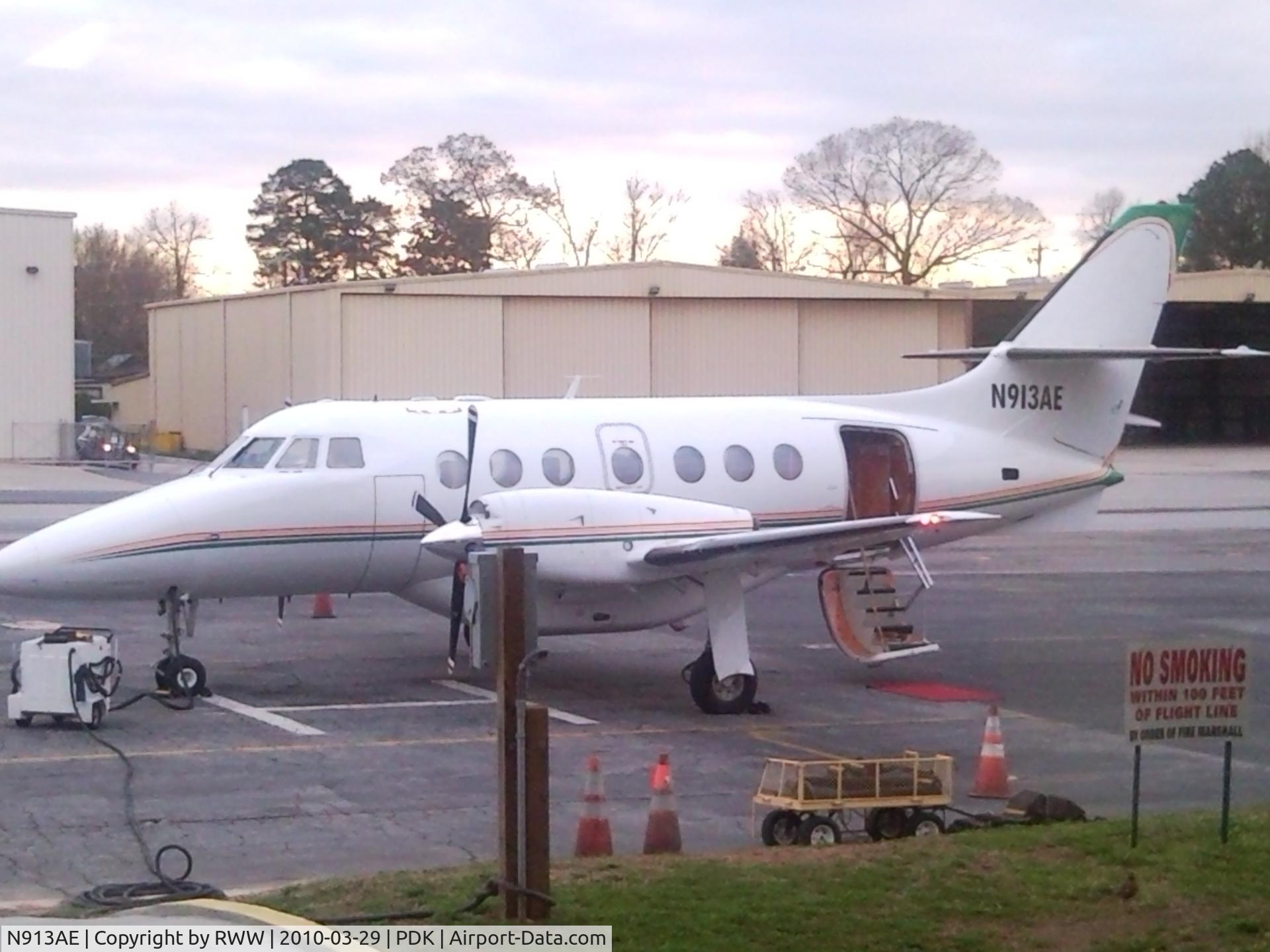 N913AE, 1990 British Aerospace BAe-3201 Jetstream C/N 913, Jetstream 31 @ Peacthree Dekalb