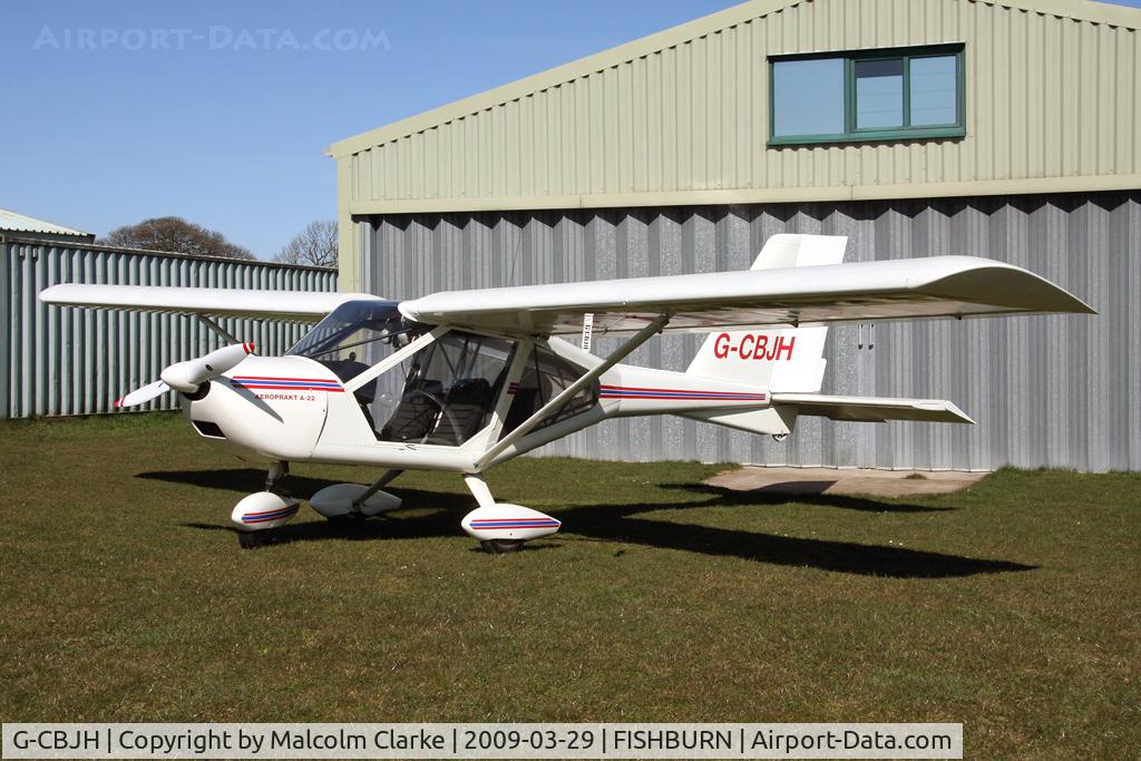 G-CBJH, 2002 Aeroprakt A-22 Foxbat C/N PFA 317-13847, Aeroprakt A22 Foxbat, an airfield resident at Fishburn Airfield, Co Durham, UK in 2009.
