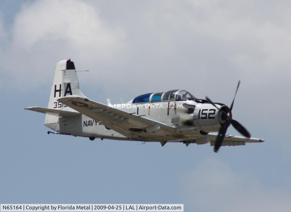 N65164, 1955 Douglas EA-1E Skyraider AD-5W C/N 55-471DH, A-1E