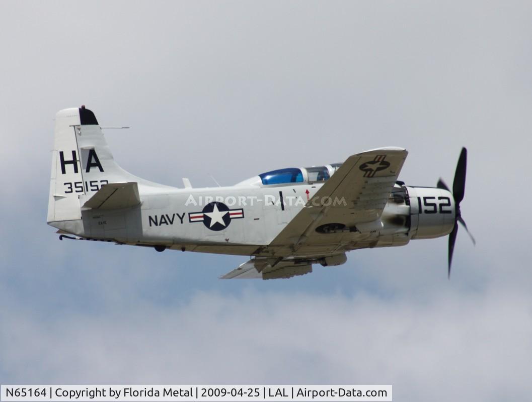 N65164, 1955 Douglas EA-1E Skyraider AD-5W C/N 55-471DH, EA-1E Skyraider