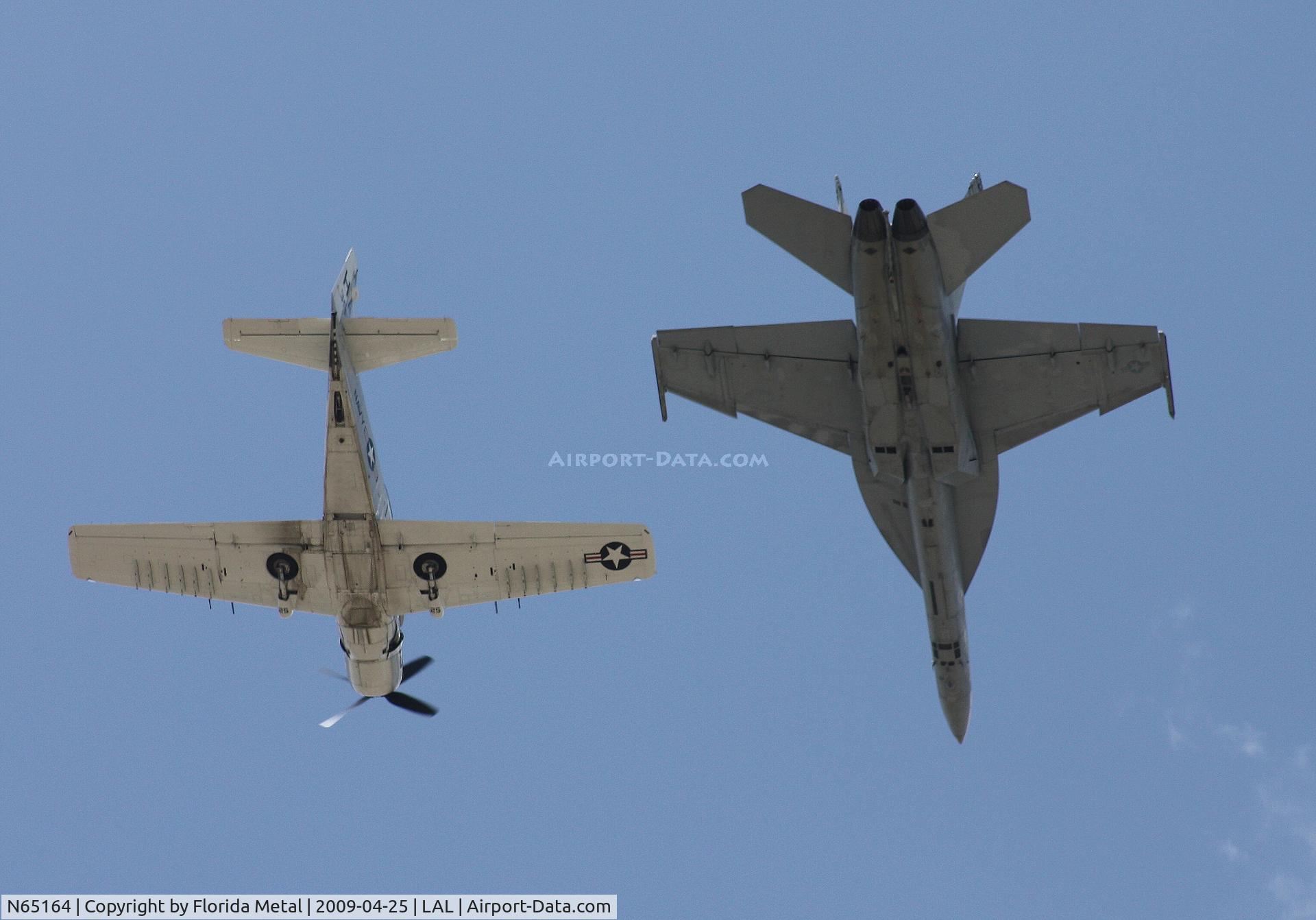 N65164, 1955 Douglas EA-1E Skyraider AD-5W C/N 55-471DH, EA-1E Skyraider
