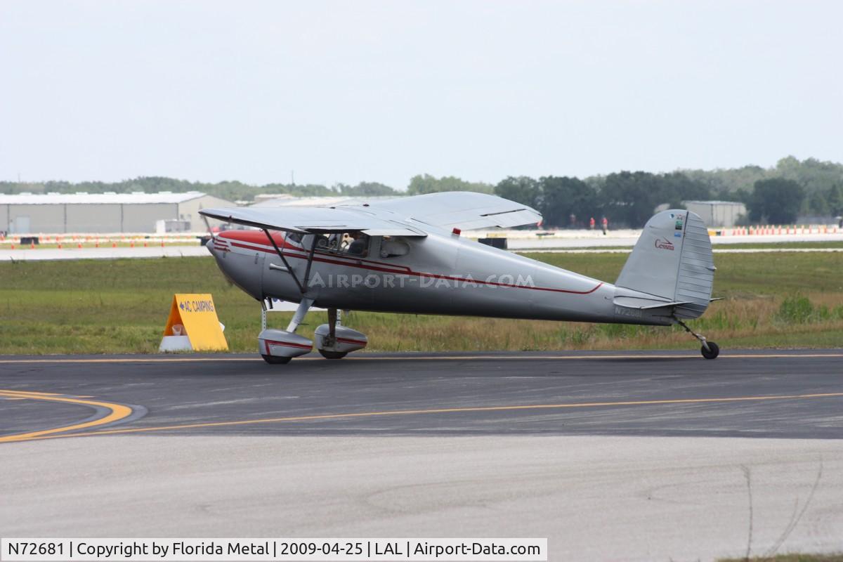 N72681, 1946 Cessna 140 C/N 9857, Cessna 140