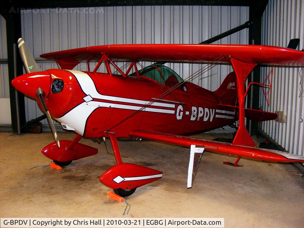G-BPDV, 1970 Pitts S-1S Special C/N 27P, Privately owned