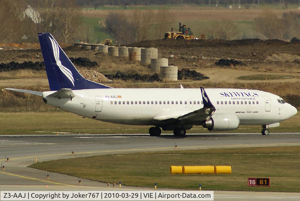 Z3-AAJ, 1987 Boeing 737-33A C/N 23827, Skywings International Boeing 737-33A(WL)