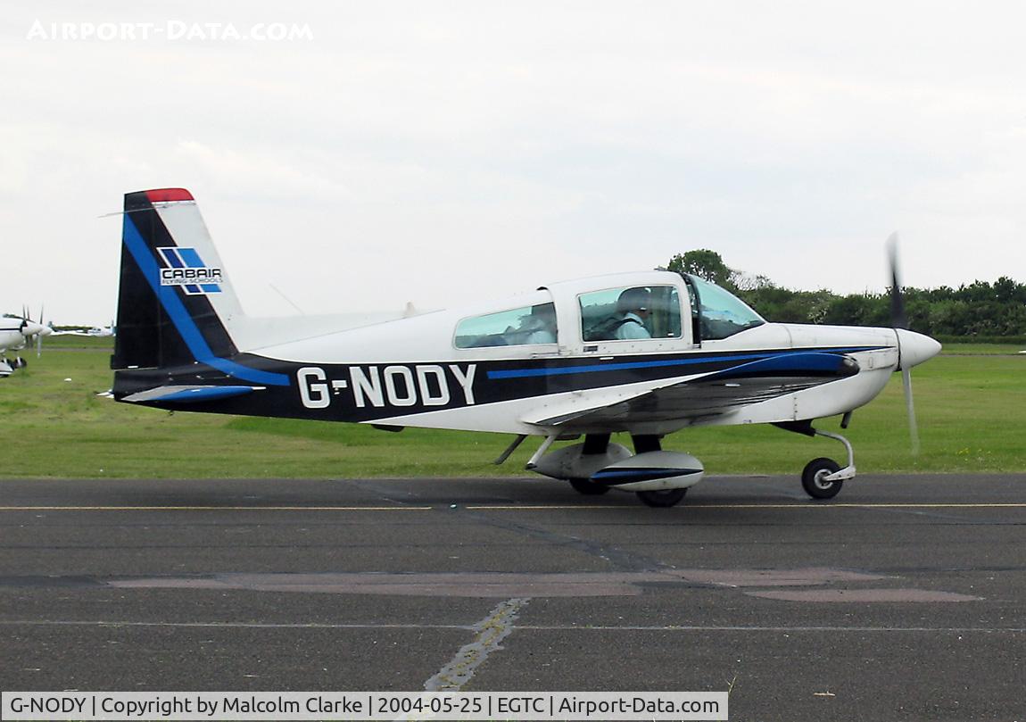 G-NODY, 1991 American General AG-5B Tiger C/N 10076, American General AG-5 Tiger at Cranfield Airport in 2004.