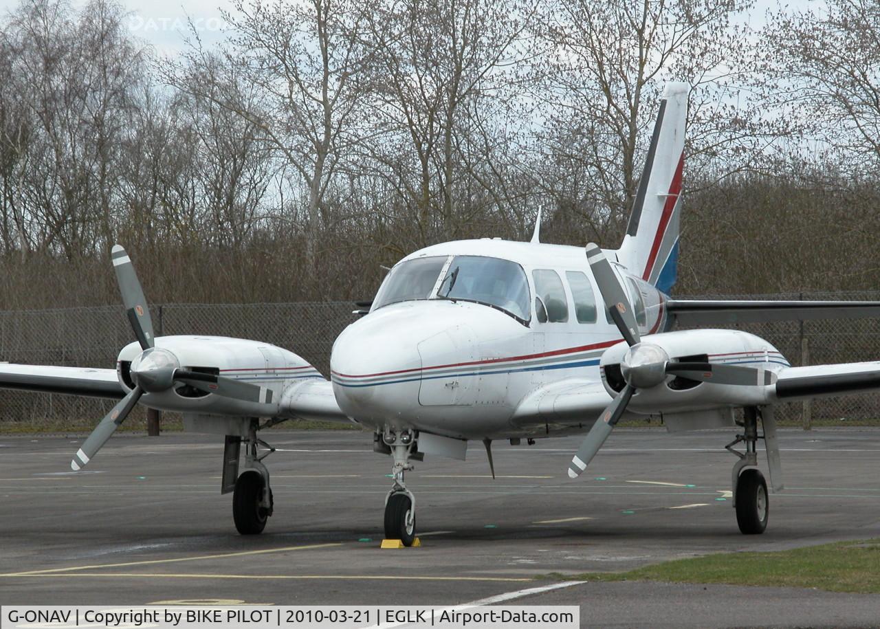 G-ONAV, 1978 Piper PA-31-310 Navajo Navajo C/N 31-7812004, SLOT 1 ON THE MAIN APRON