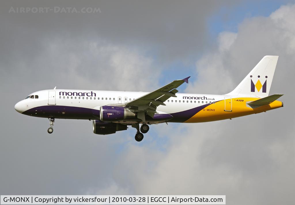 G-MONX, 1992 Airbus A320-212 C/N 392, Monarch