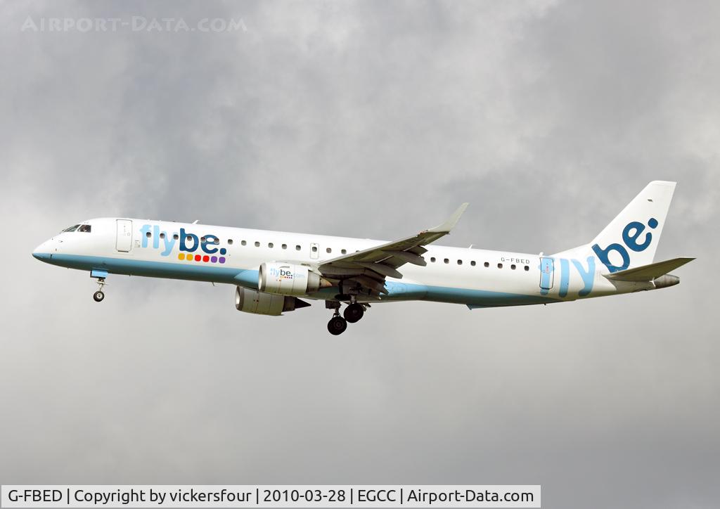 G-FBED, 2007 Embraer 195LR (ERJ-190-200LR) C/N 19000084, FlyBE