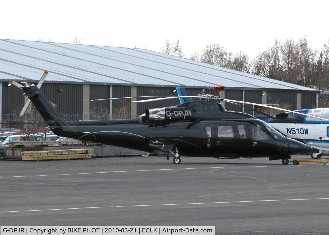 G-DPJR, 1989 Sikorsky S-76B C/N 760352, S-76B IN THE PREMIAIR COMPOUND