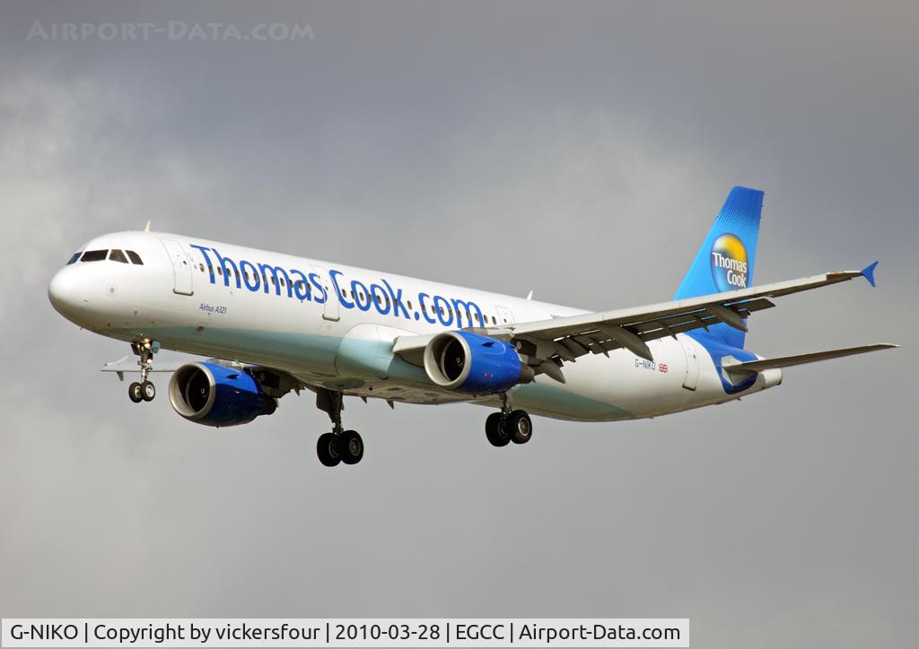G-NIKO, 2000 Airbus A321-211 C/N 1250, Thomas Cook Airlines