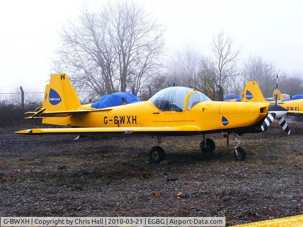 G-BWXH, 1996 Slingsby T-67M-260 Firefly C/N 2243, Babcock Defence Services