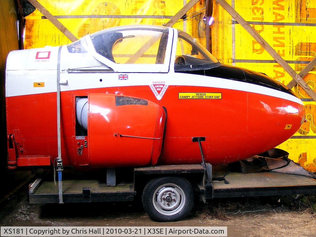 XS181, 1963 BAC Jet Provost T.4 C/N PAC/W/22167, Jet Provost T4