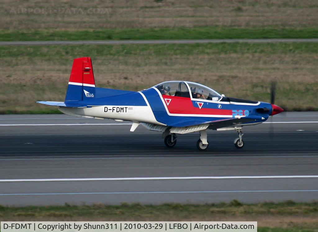 D-FDMT, Pilatus PC-9B C/N 167, Landing rwy 14R
