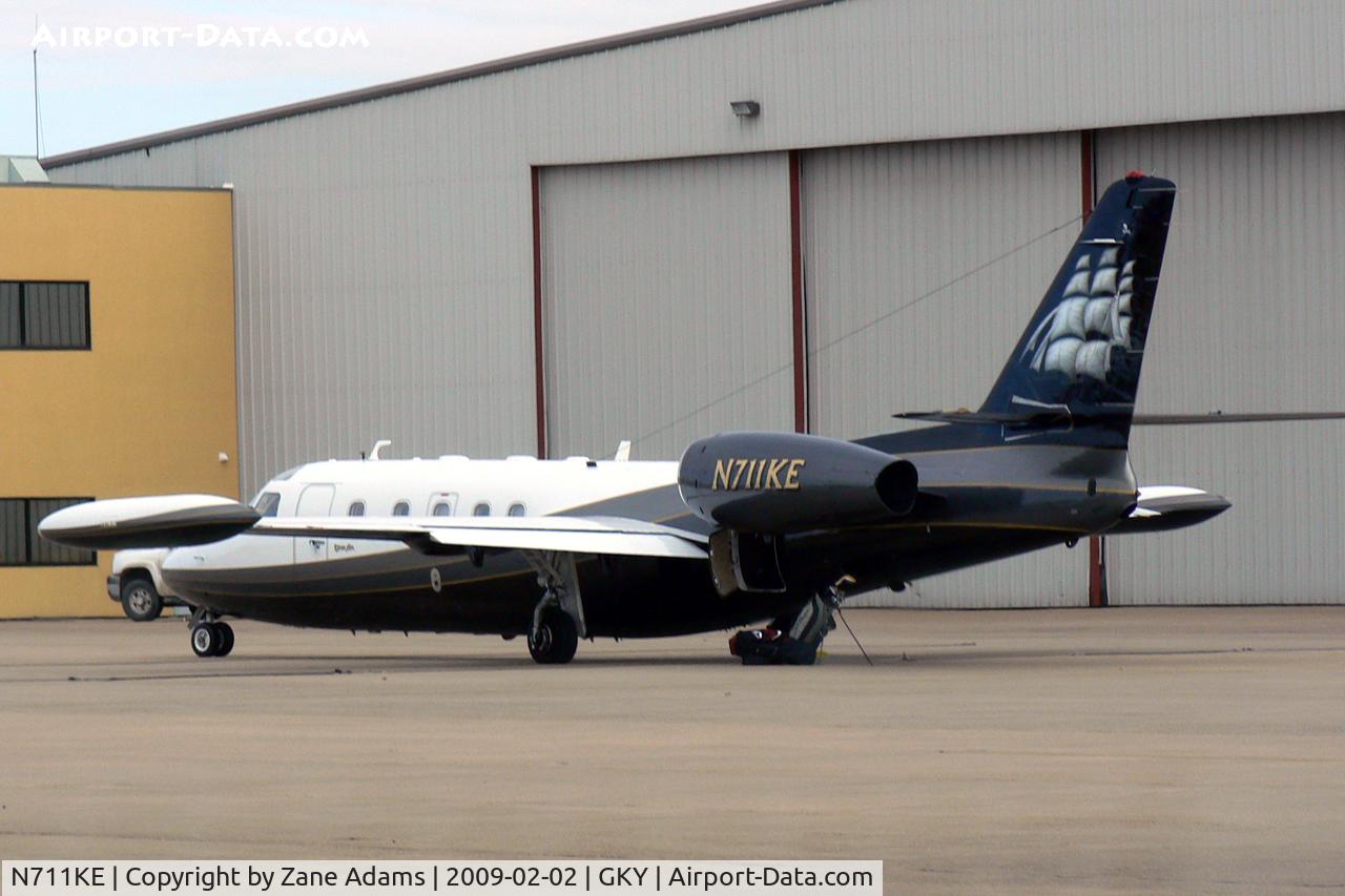 N711KE, 1980 Israel Aircraft Industries IAI-1124 Westwind C/N 288, At Arlington Municipal