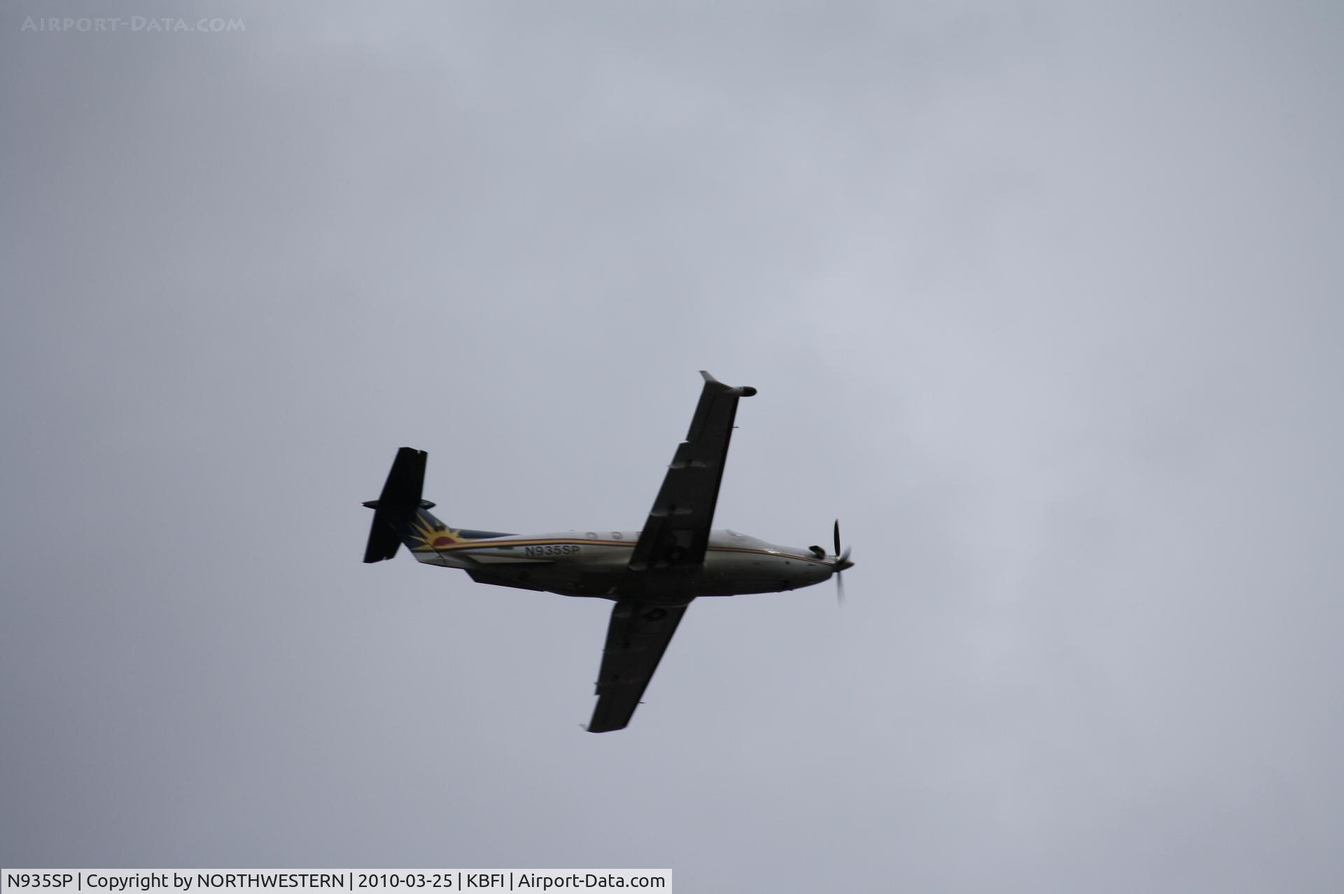 N935SP, 1998 Pilatus PC-12/45 C/N 245, SEATTLE-PHOENIX