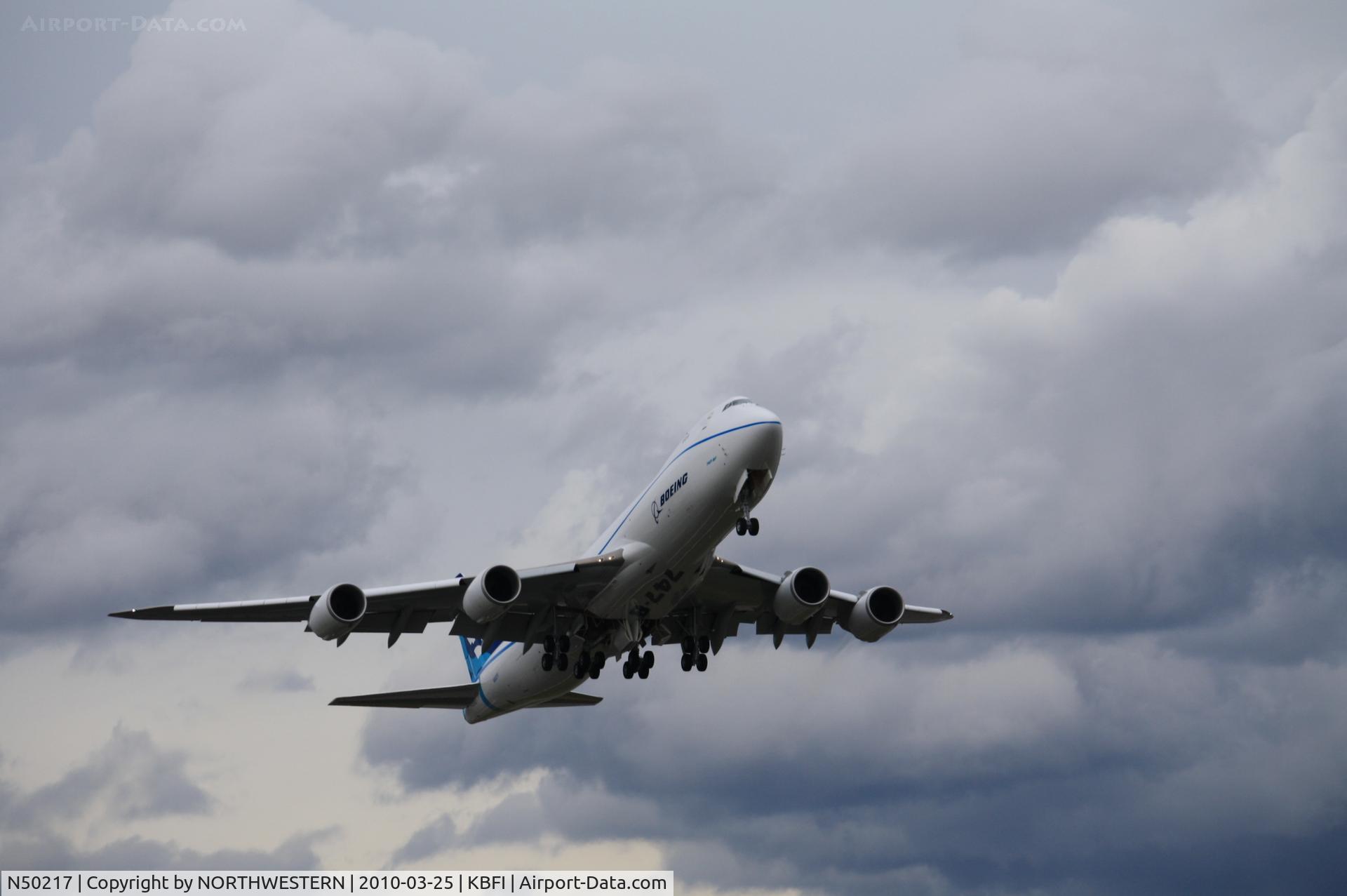 N50217, 2010 Boeing 747-8R7F C/N 35806, 747-800 flight test