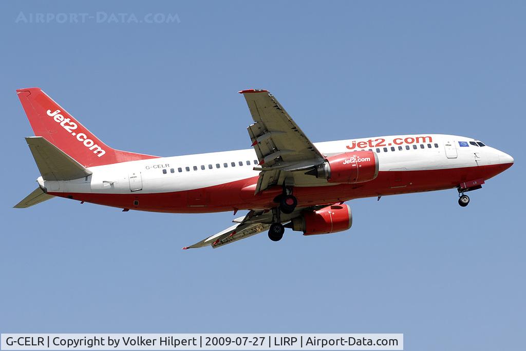 G-CELR, 1986 Boeing 737-330(QC) C/N 23523, Jet2 at Pisa