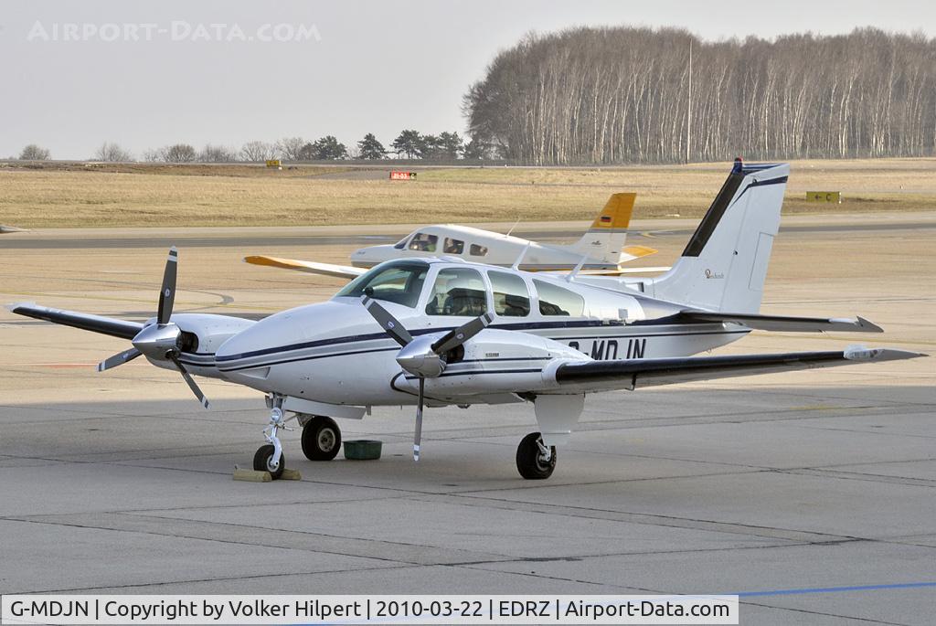 G-MDJN, 1973 Beech 95-B55 Baron Baron C/N TC-1574, at zqw