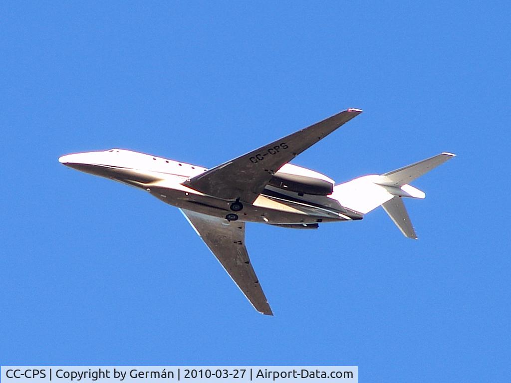 CC-CPS, 1994 Cessna 750 Citation X Citation X C/N 750-0268, Over Buenos Aires