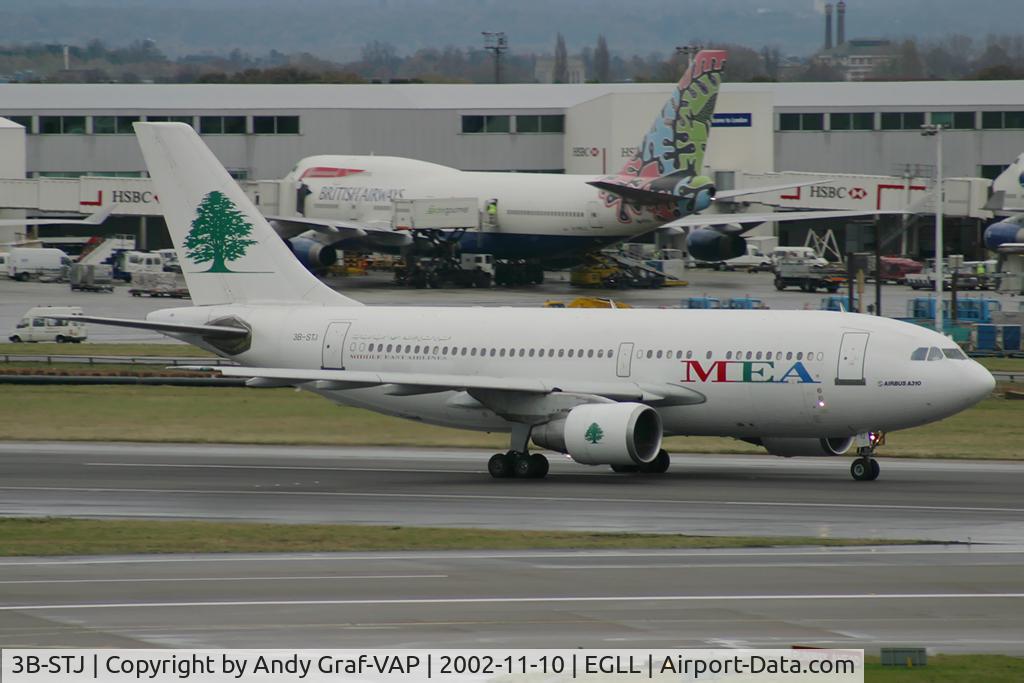 3B-STJ, 1984 Airbus A310-222 C/N 350, MEA A310-300