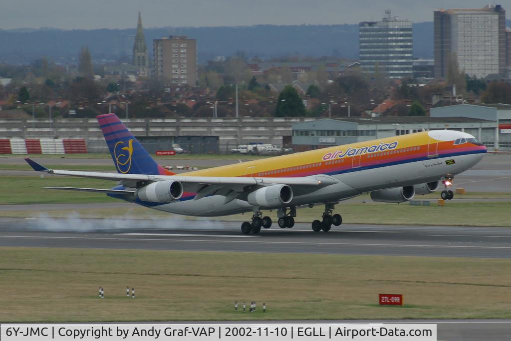 6Y-JMC, 1994 Airbus A340-312 C/N 048, Air Jamaica A340-300