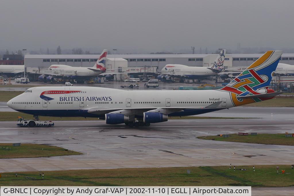G-BNLC, 1989 Boeing 747-436 C/N 23910, British Airways 747-400