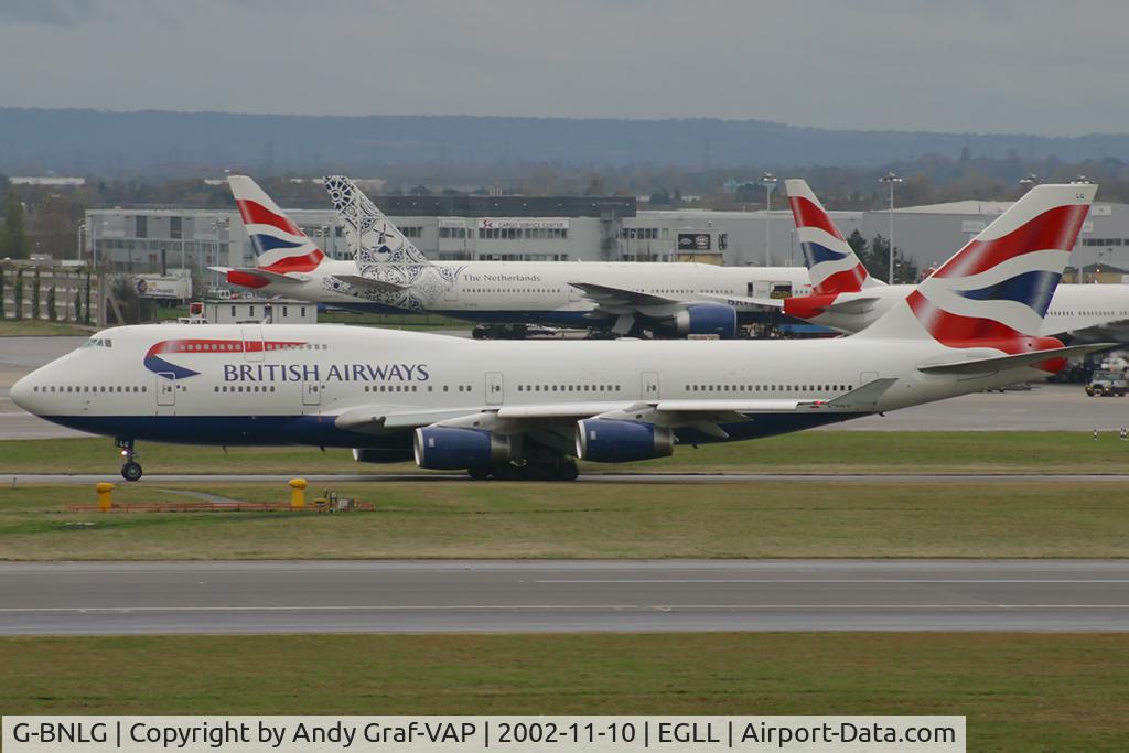 G-BNLG, 1989 Boeing 747-436 C/N 24049, British Airways 747-400