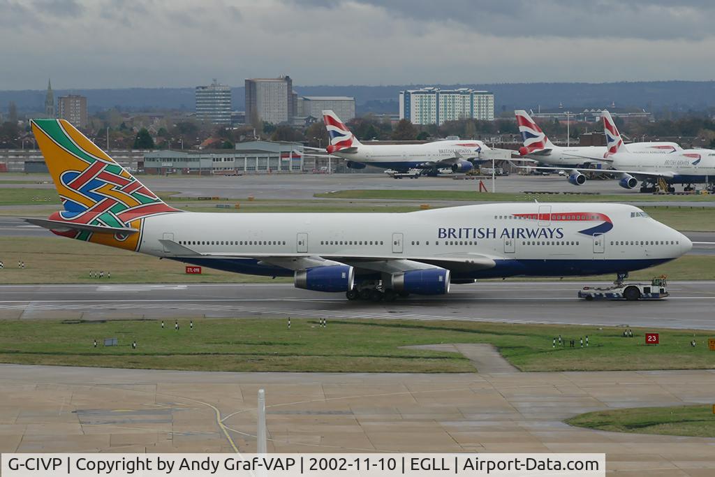G-CIVR, 1998 Boeing 747-436 C/N 25820, British Airways 747-400
