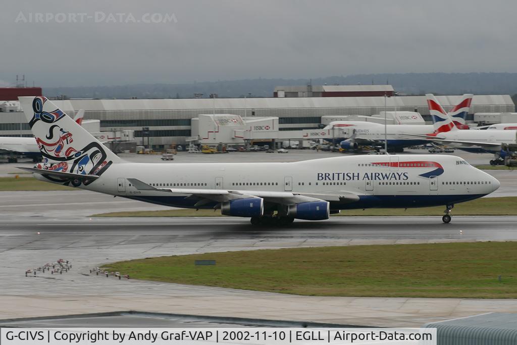 G-CIVS, 1998 Boeing 747-436 C/N 28851, British Airways 747-400