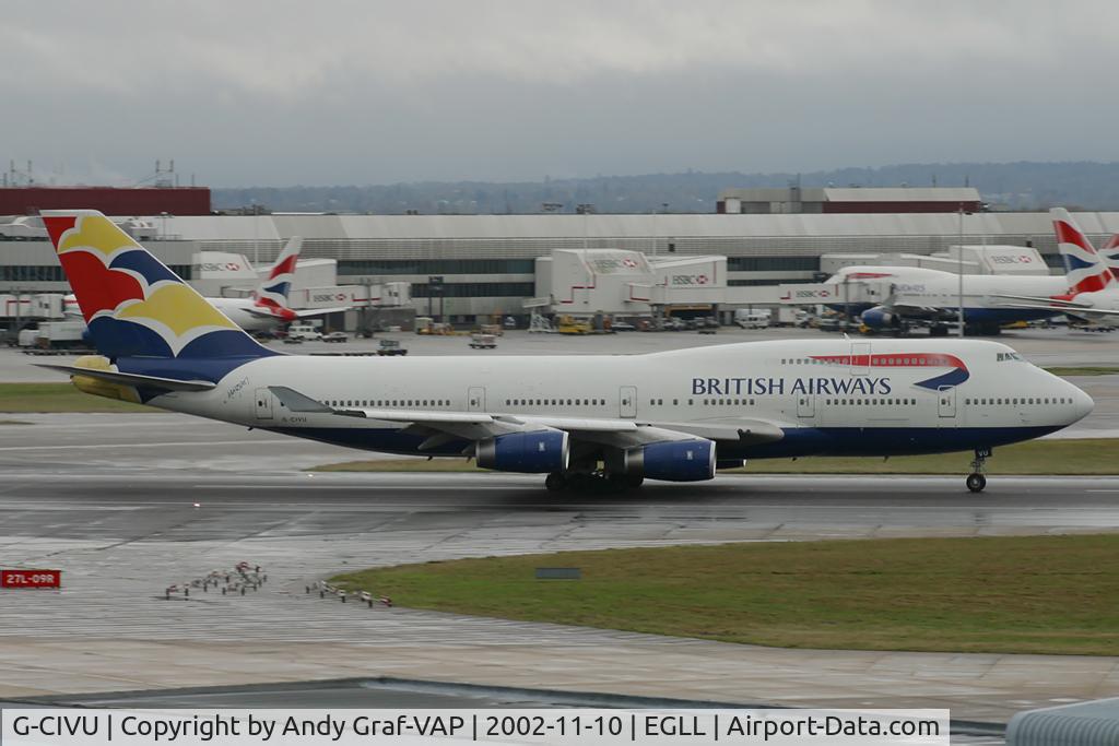 G-CIVU, 1998 Boeing 747-436 C/N 25810, British Airways 747-400