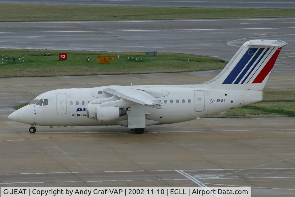 G-JEAT, 1987 British Aerospace BAe.146-100 C/N E1071, Air France Bae146