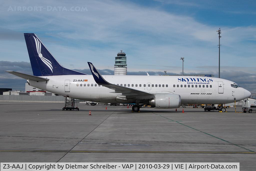 Z3-AAJ, 1987 Boeing 737-33A C/N 23827, Skywings International Boeing 737-300