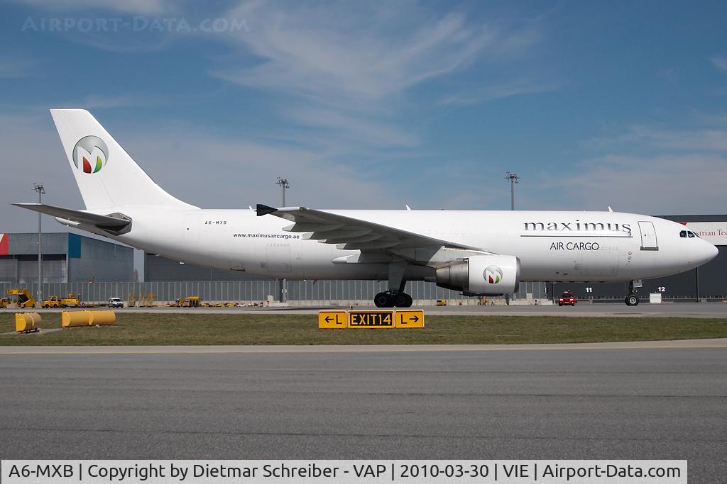 A6-MXB, 1996 Airbus A300B4-622F C/N 767, Maximus Cargo Airbus 300-600