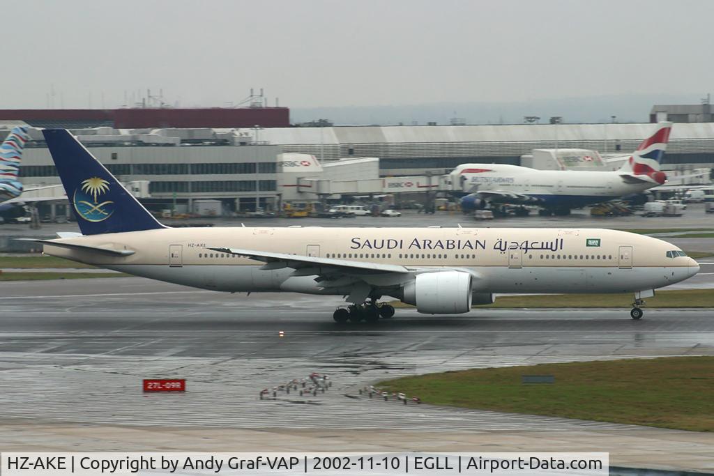 HZ-AKE, 1997 Boeing 777-268/ER C/N 28348, Saudi Arabian 777-200