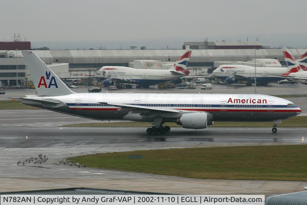 N782AN, 2000 Boeing 777-223 C/N 30003, American Airlines 777-200