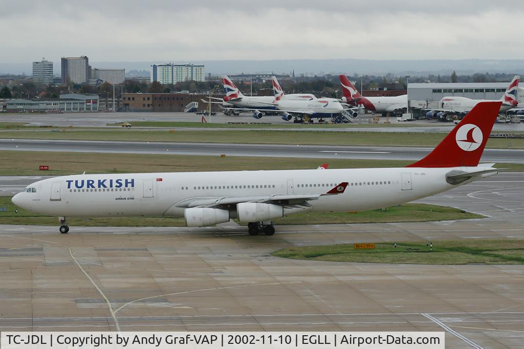 TC-JDL, 1994 Airbus A340-311 C/N 057, Turkish Airlines A340-300